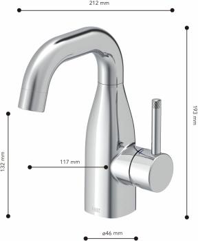 Preview: lenz-pola-chrom-waschtischarmatur